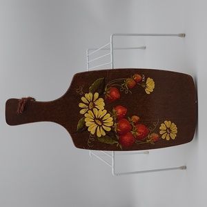 VINTAGE Decorative Daisy & Strawberry Board